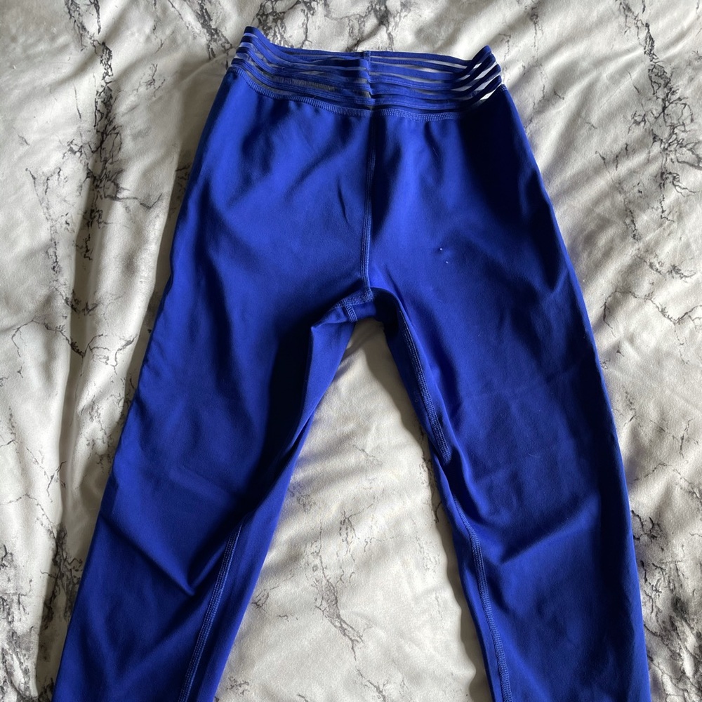 Coral blue Alo Yoga leggings
